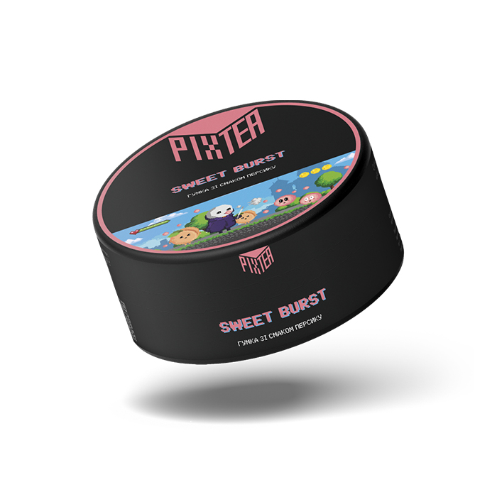 Безнікотинова суміш Pixtea Sweet Burst (Жуйка, Персик)