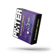 Безнікотинова суміш Pixtea Blueberry Energy (Енергетик, Чорниця) 50 г