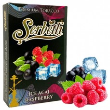 Тютюн Serbetli Ice Acai Raspberry (Лід, Малина, Асаї) 50 г