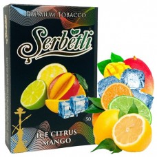 Тютюн Serbetli Ice Citrus Mango (Лід, Цитрус, Манго) 50 г