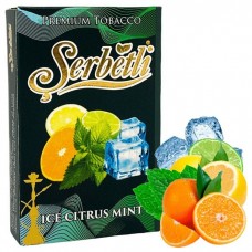 Тютюн Serbetli Ice Citrus Mint (Лід, Цитрус з М'ятою) 50 г