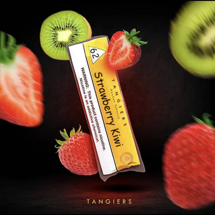 Тютюн Tangiers Noir Strawberry Kiwi 62 (Полуниця, Ківі)