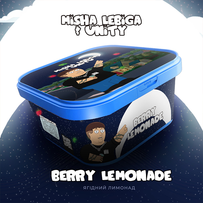 Тютюн Unity x Lebiga Berry lemonade (Ягідний лимонад)