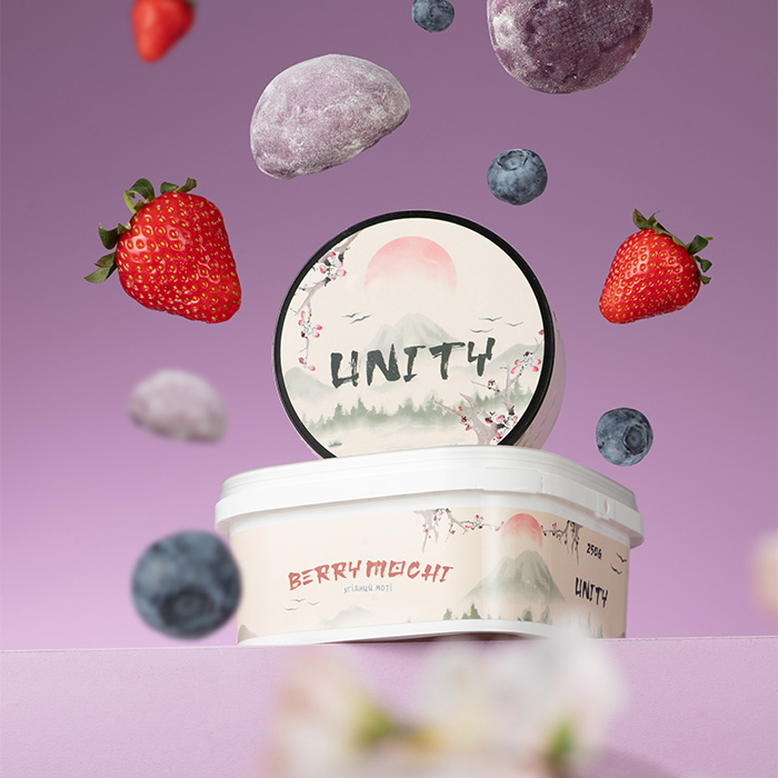 Тютюн Unity Urban Berry mochi (Ягідні моті)