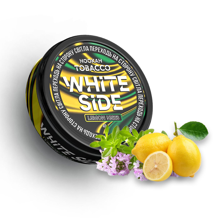 Тютюн White Side Shot Lemon Herb (Лимон, Чебрець)