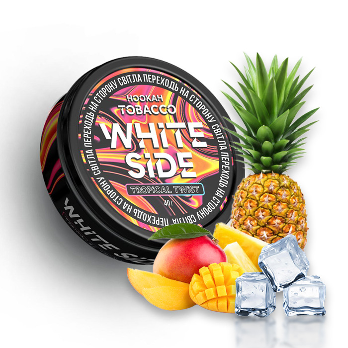 Табак White Side Shot Tropical Twist (Ананас, Лед, Манго)