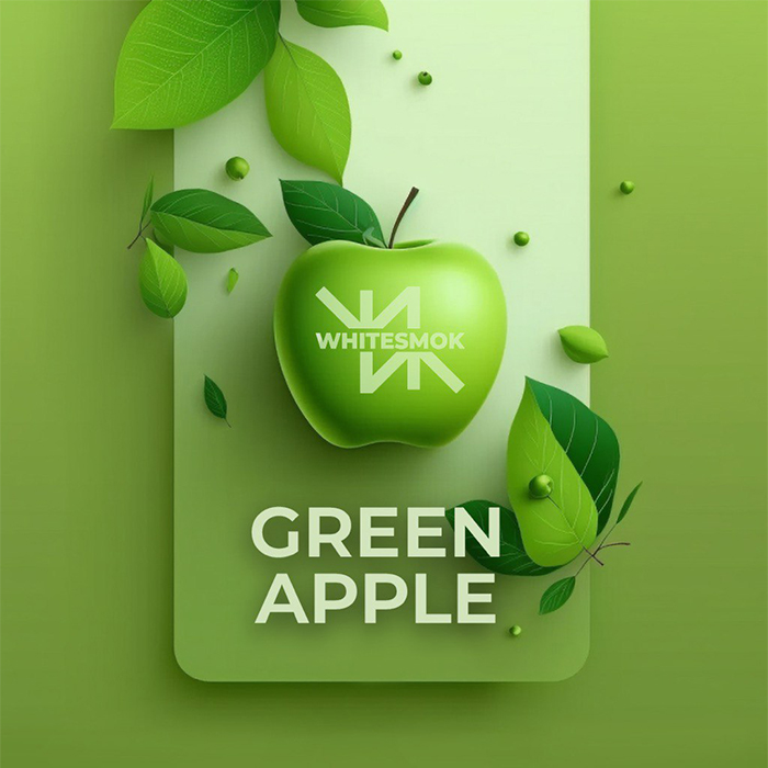 Табак WhiteSmok Green Apple (Зеленое яблоко)