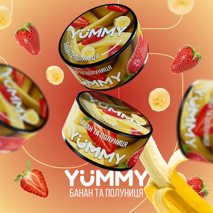 Табак Yummy Банан и клубника