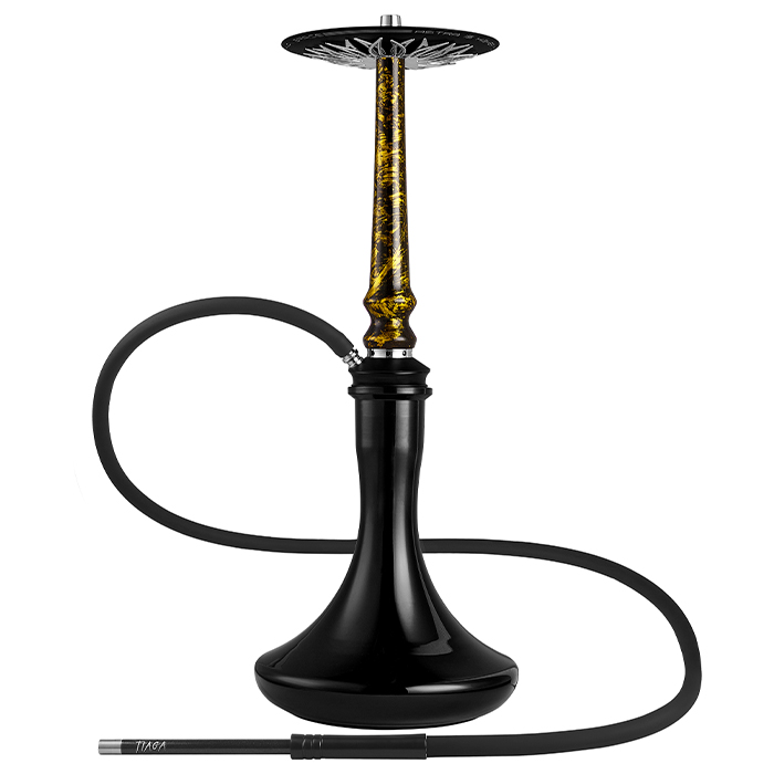 Кальян Tiaga Hookah Astra Gold на колбі Craft Black