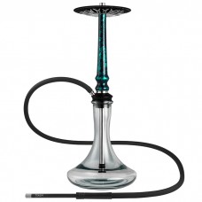 Кальян Tiaga Hookah Astra Green на колбе Craft Clear 57 см