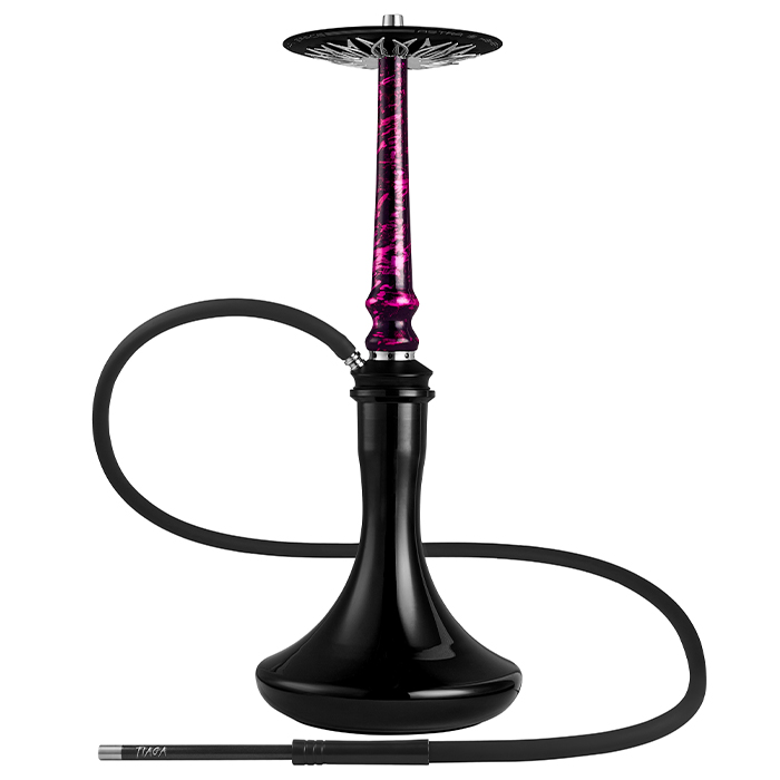 Кальян Tiaga Hookah Astra Pink на колбе Craft Black