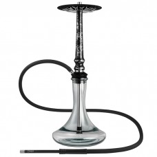 Кальян Tiaga Hookah Astra Silver на колбе Craft Clear 57 см