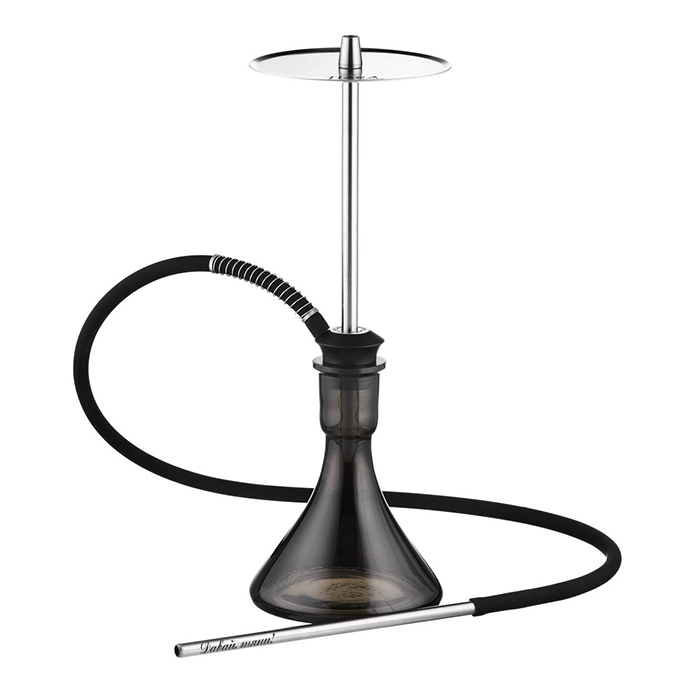 Кальян Tiaga Hookah Classic Silver на колбі Candy Black