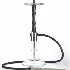 Кальян TOTEM Hookah Idol Full Black на резьбе с колбой 67 см