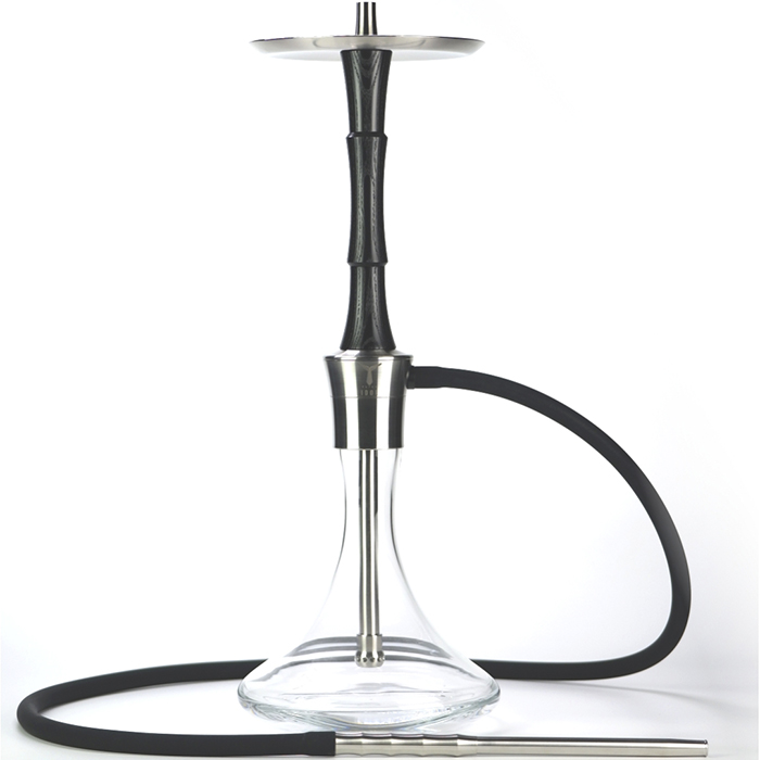 Кальян TOTEM Hookah Idol Full Black на різьбі з колбою Кальян TOTEM Hookah Idol Full Black на різьбі з колбою