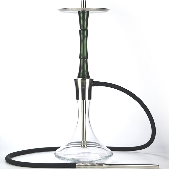 Кальян TOTEM Hookah Idol Irish Green на резьбе с колбой