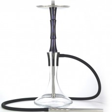 Кальян TOTEM Hookah Idol Purple Noir на резьбе с колбой 67 см