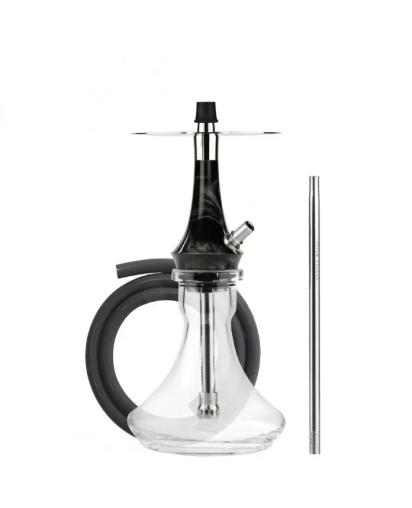 Кальян TOTEM Hookah Monolit Micra Space Black 35 см | kalyantop.com.ua