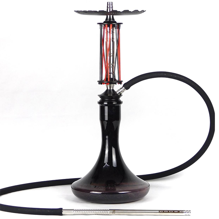 Кальян Trumpet Hookah Rider Black Red на колбе Black