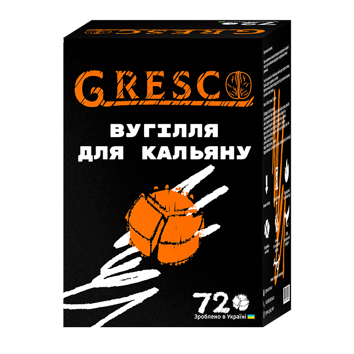 Ореховый уголь Gresco под калауд