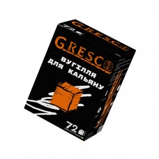 Горіхове вугілля Gresco (в коробці) 1 кг