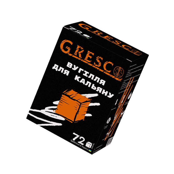 Ореховый уголь Gresco (в коробке)